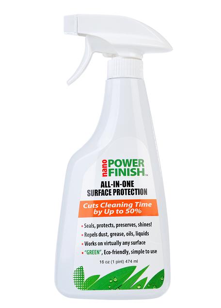 Nano Power Finish� Advanced Surface Protection. Green. Clean
